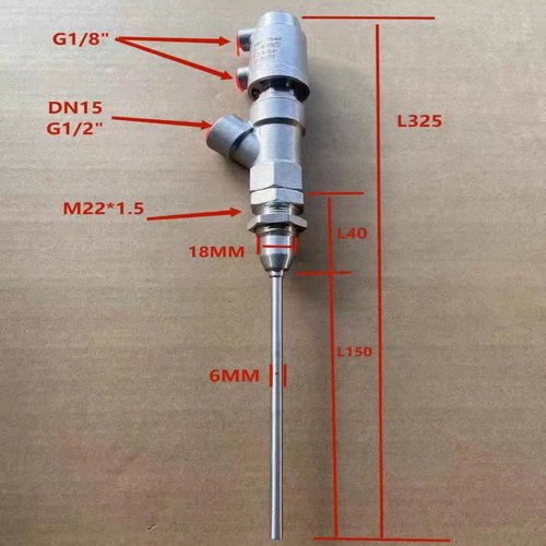 China angle seat filling valve