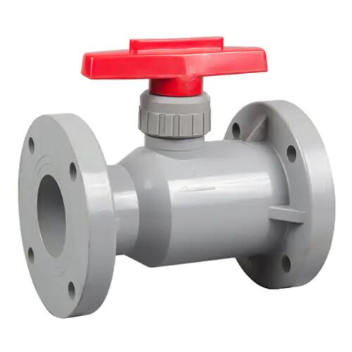 China UPVC ball valve factory