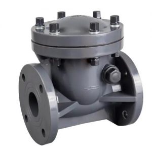 China plastic swing check valve