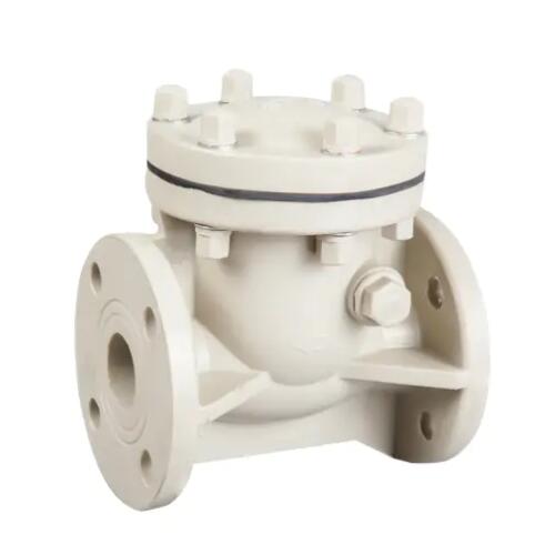 China plastic swing check valve factory